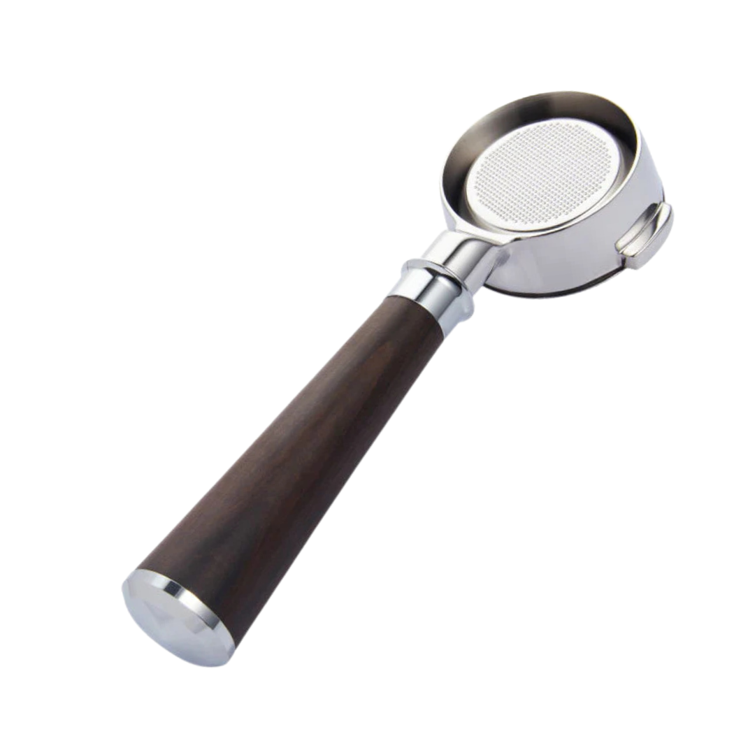 BC Breville 58mm Dual Boiler/Oracle Bottomless Portafilter - Blackwood