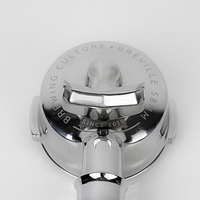 BC Breville 58mm Dual Boiler/Oracle Double Spout Portafilter - Black Alloy