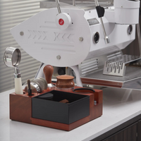 BC W2 Wooden Tamping Station & Knock Box Set