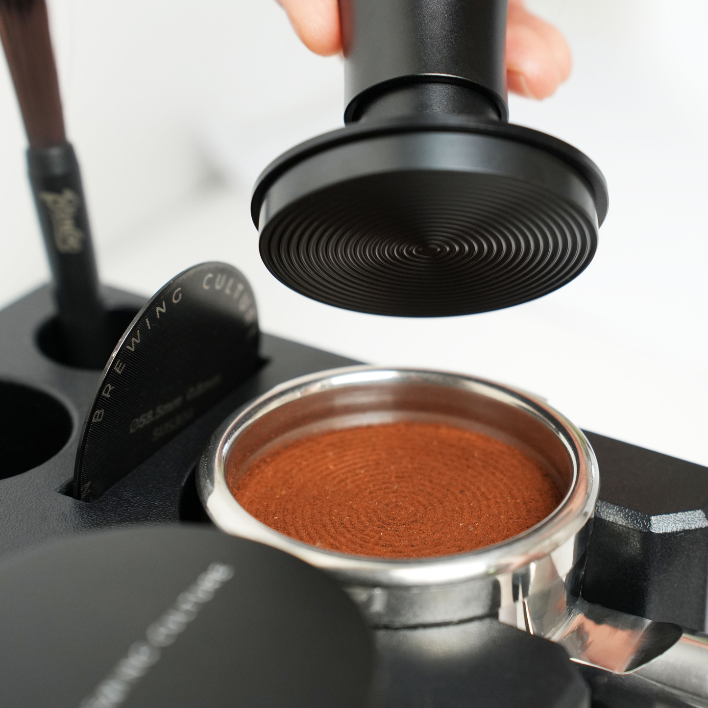 BC Self-Levelling Coffee Tamper V3 Black