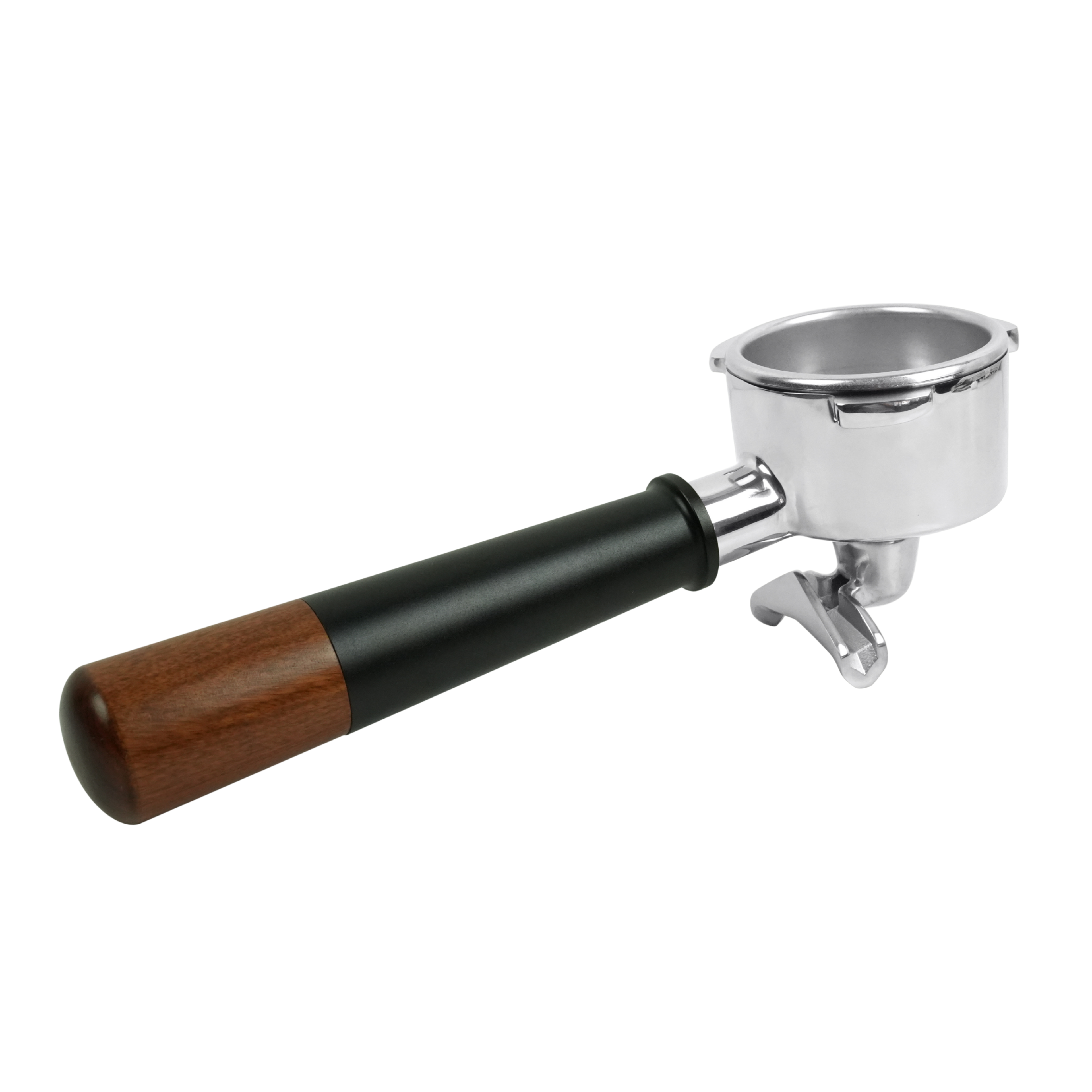 BC Breville Double Spout Portafilter 54mm - Black & Rosewood