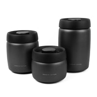 BC Vacuum Sealed Coffee Canister Black