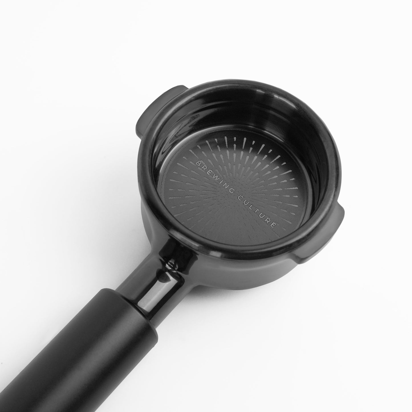 BC Breville 58mm Bottomless Portafilter with DLX Basket Titanium Black