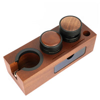 BC Mahogany Tamping Station Distributor & Tamper Set W1