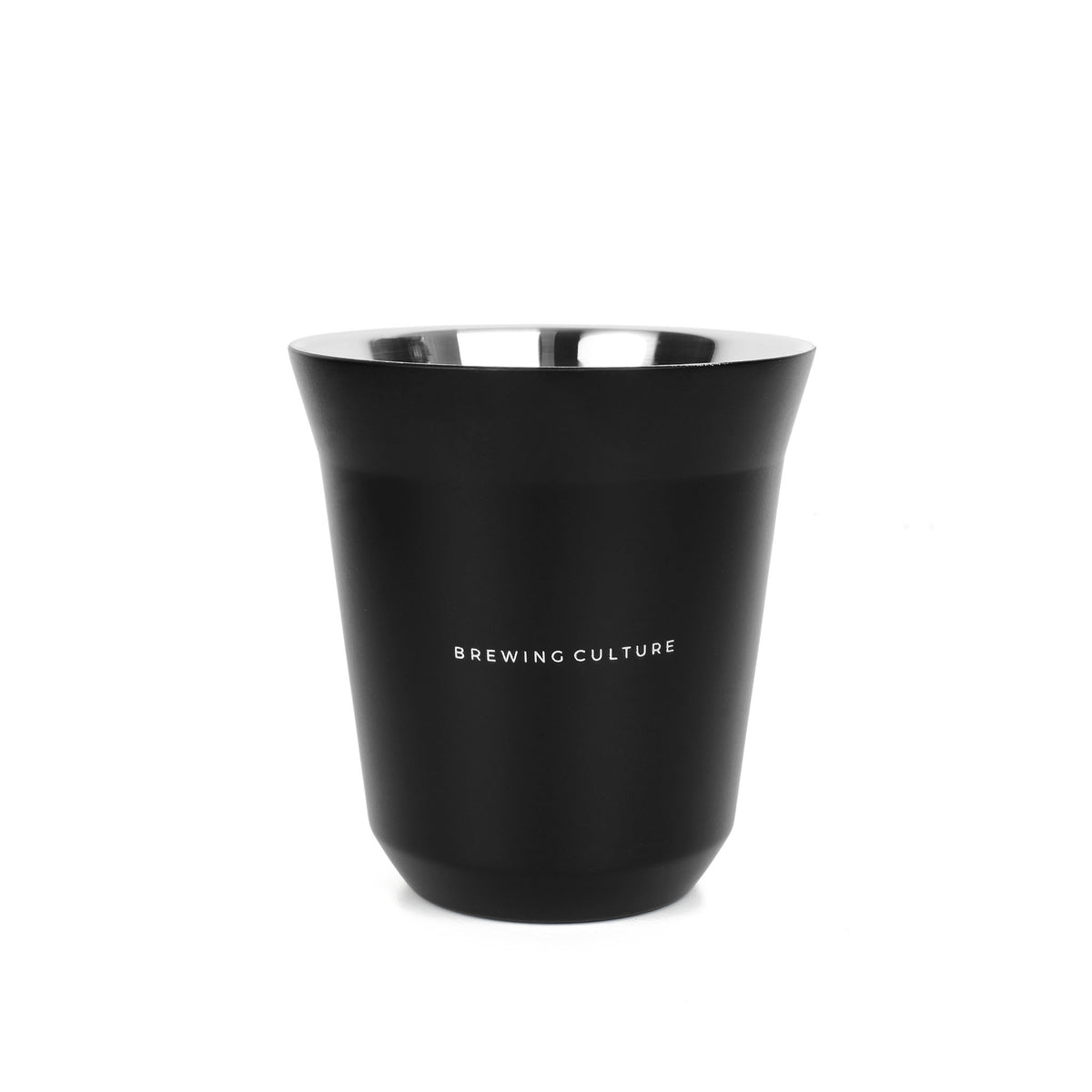 BC Insulated Coffee Cup 160ml Black - Set of Two