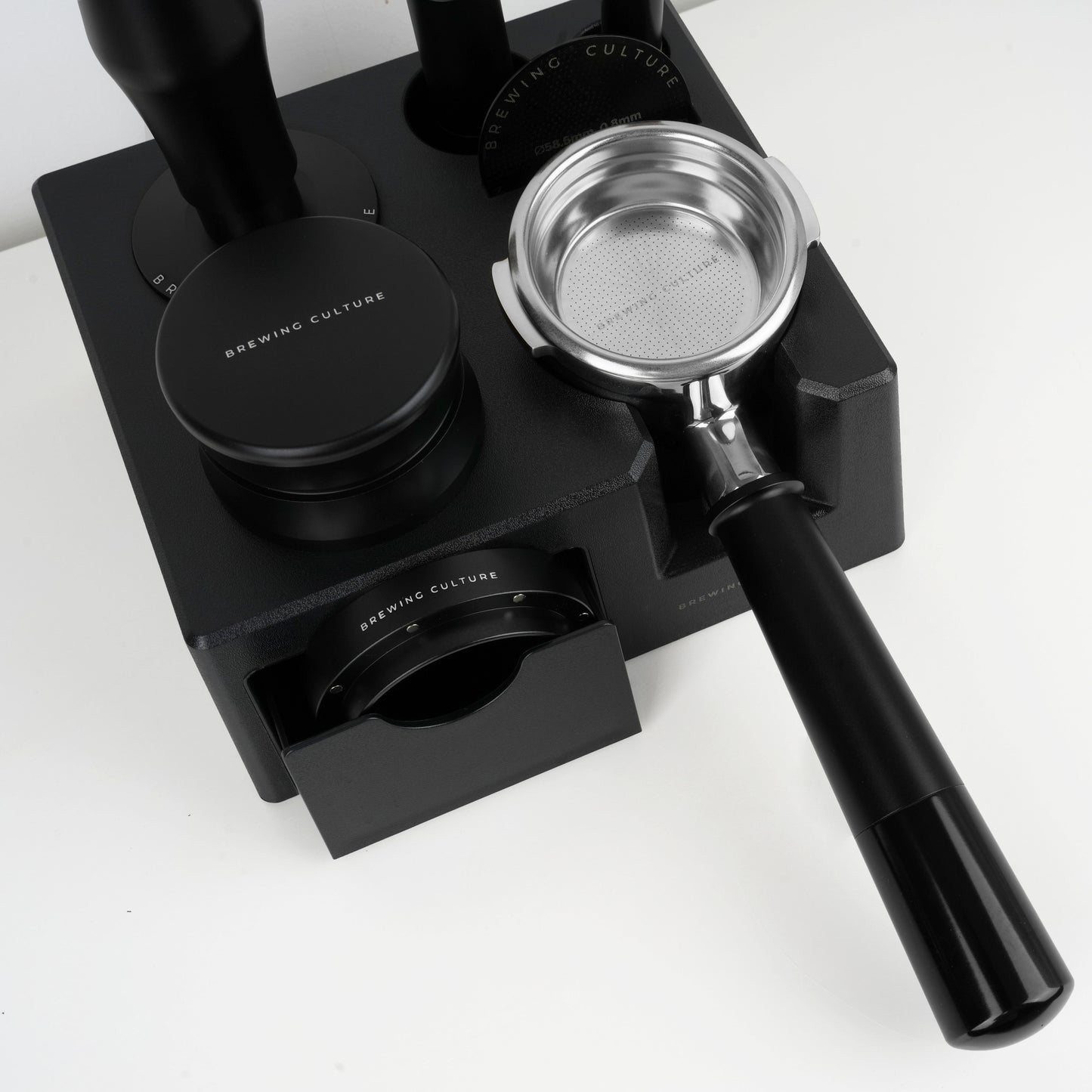 BC Breville 58mm Dual Boiler/Oracle Double Spout Portafilter - Dual Black