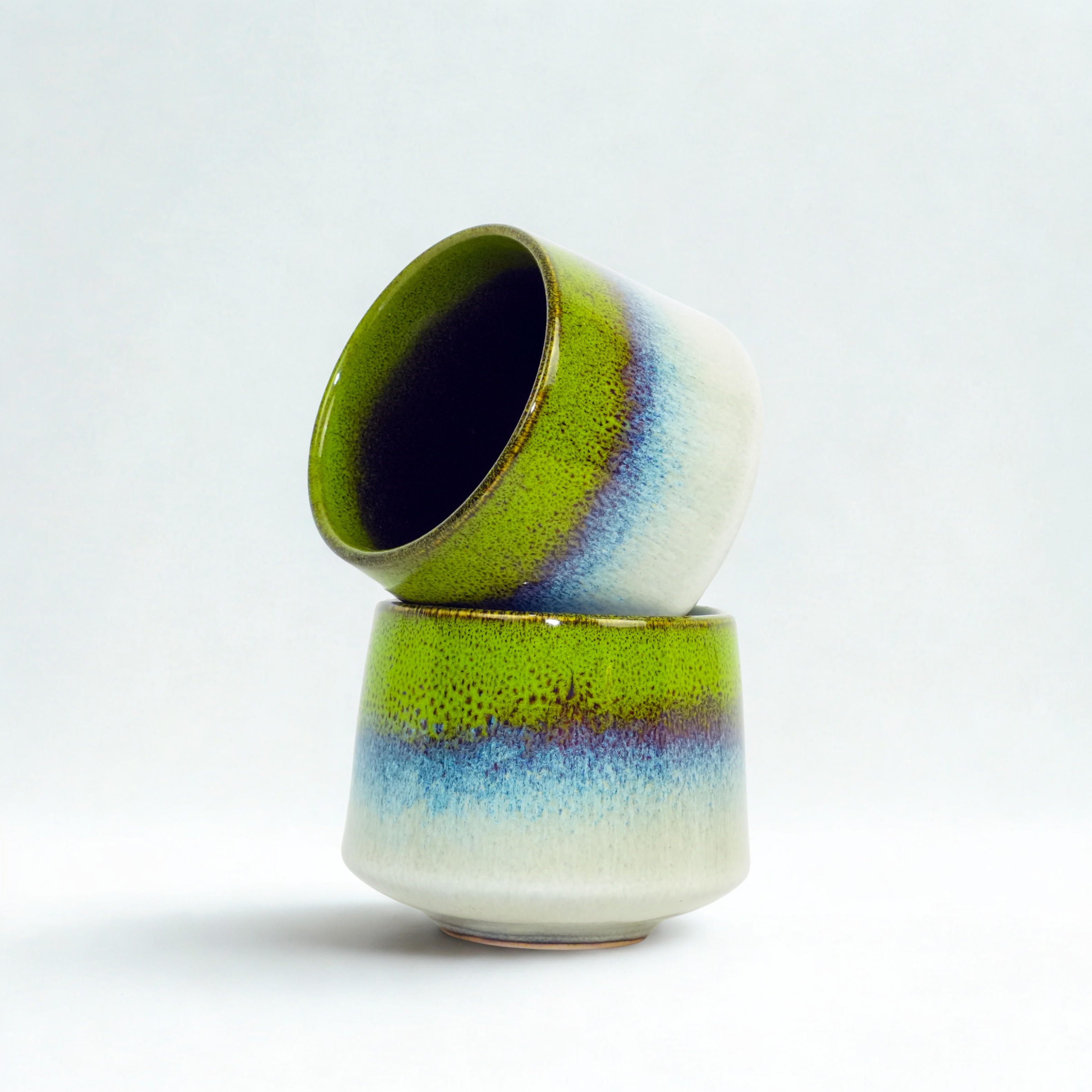 Ceramic Coffee Cup Glaze 220ml - Forest