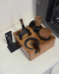 BC Mahogany Tamping Station W3 Walnut Set