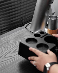 BC Coffee Distributor Tool Black