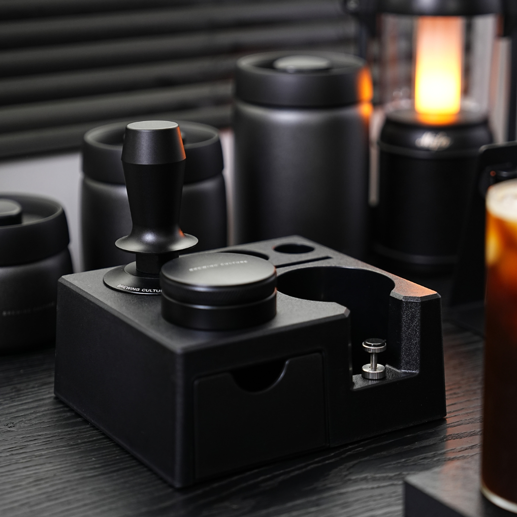 BC Coffee V2 Tamping Station Distributor & Tamper Set