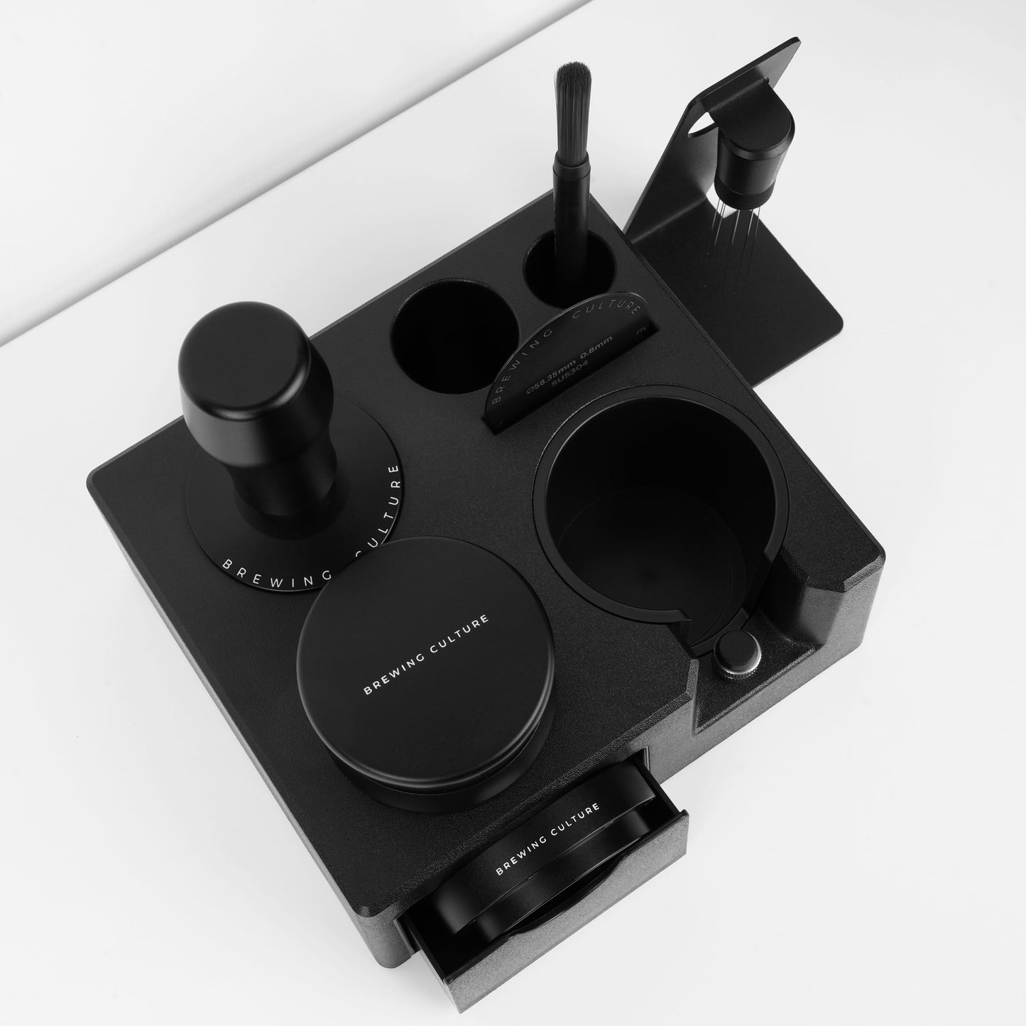 BC Coffee Tamping Station V3 Black Set