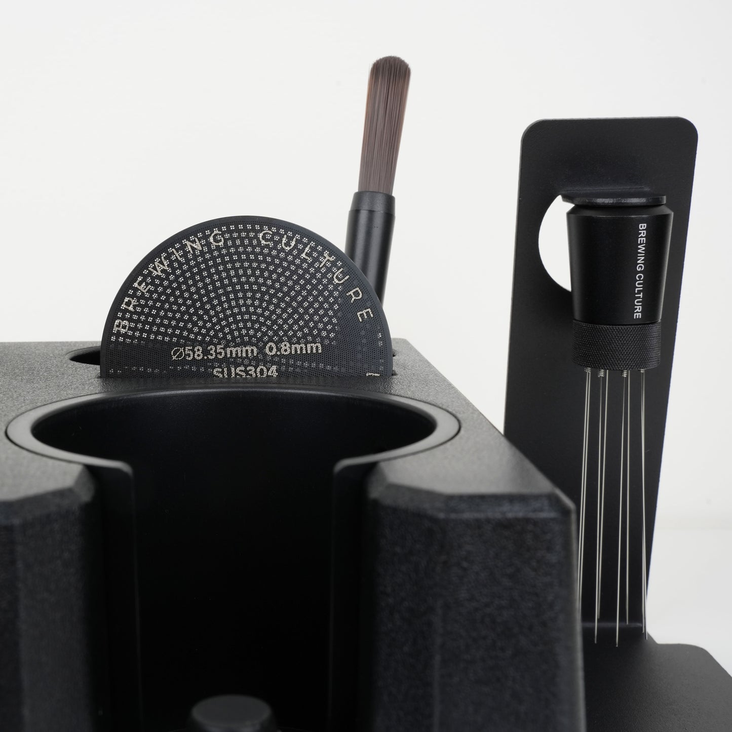 BC Coffee Tamping Station V3 Black Set